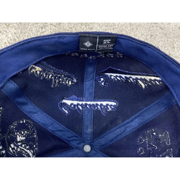 Sports Cities States Hat Blue Fitted XL Atlanta‎ Tampa NC SC LA NY Orlando Cap - Picture 10 of 12